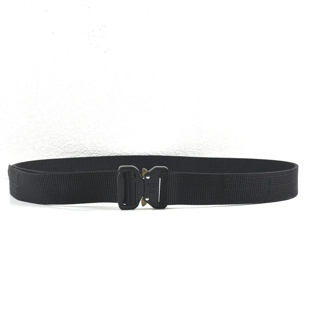 Wolf Tactical Quick Release Nylon Belt Mens Large Black EDC Utility Riggers 48